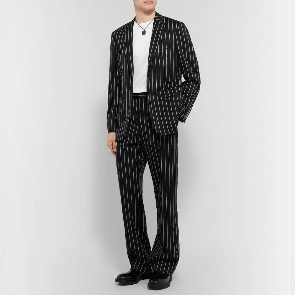 NWT $760 Burberry striped trousers